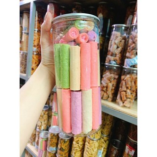 bánh ống ngò mix