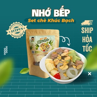Set Chè Khúc Bạch Nhớ Bếp Tự Nấu Set Lớn Tặng Kèm Công Thức