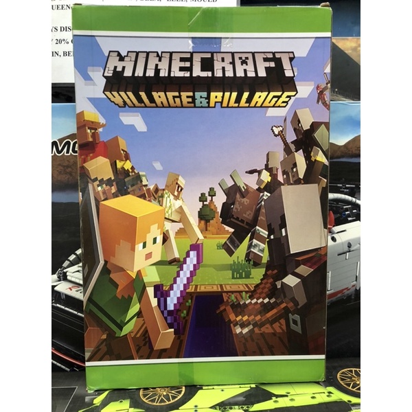 Rìu Minecraft có nhân vật đi kèm