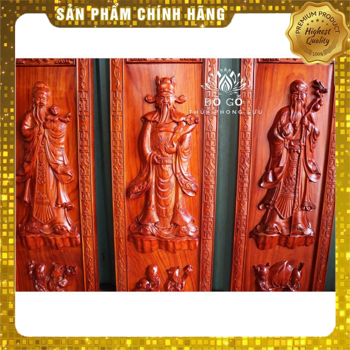 tranh tam đa gỗ hương đỏ-cao cấp sang trọng