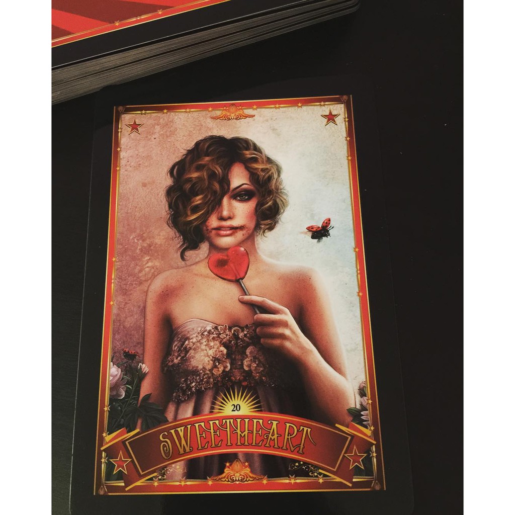 Bộ Bài Divine Circus Oracle (Mystic House Tarot Shop) - Bài Gốc Authentic Chính Hãng 100%