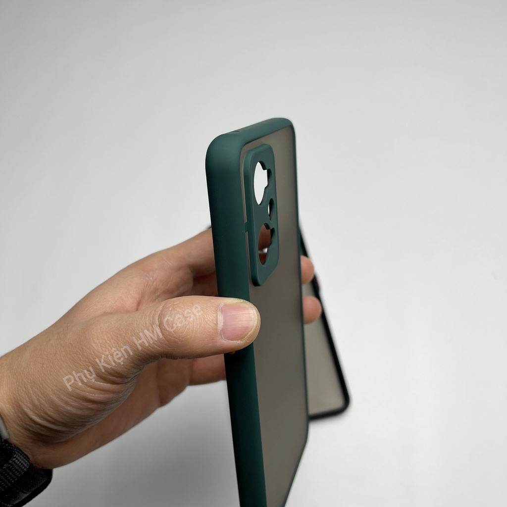 Ốp Lưng Phantom Realme V15 / GT 2 / Neo / Neo 2 / Neo 2T / Q3 Pro / Q5 Pro, Lưng Nhám, Viền Màu, Bảo Bệ Came