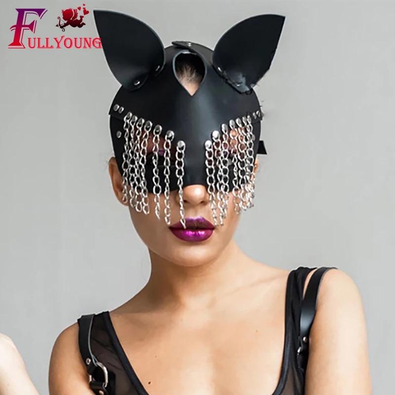 Mặt Nạ Da Bdsm Fetish Năm 2021 Dùng Hóa Trang Tiệc Halloween