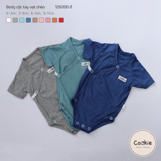 Cookies - body cộc tay vạt chéo