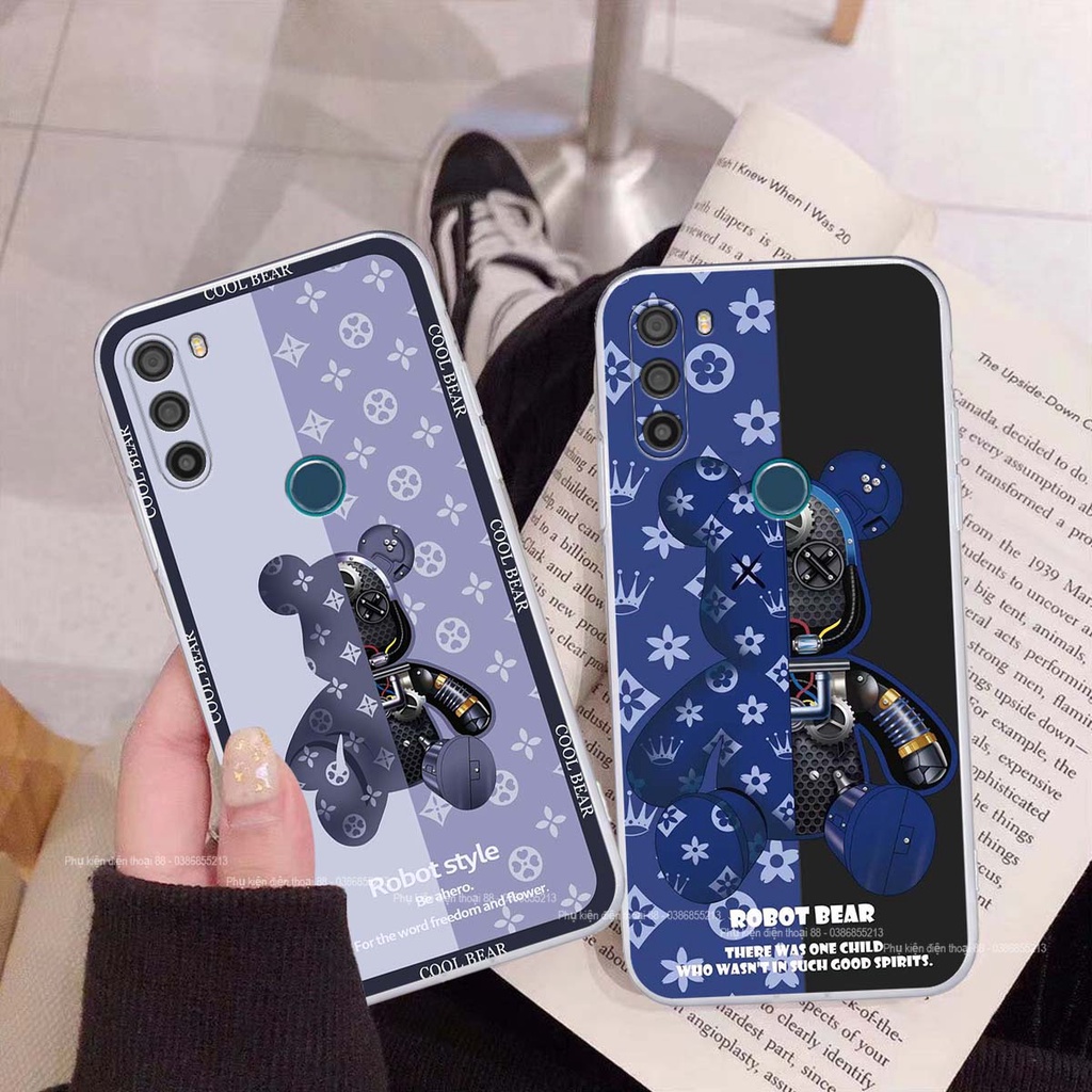 Ốp lưng Vsmart Active 3 gấu, thời trang, cao cấp - RẺ BỀN ĐẸP