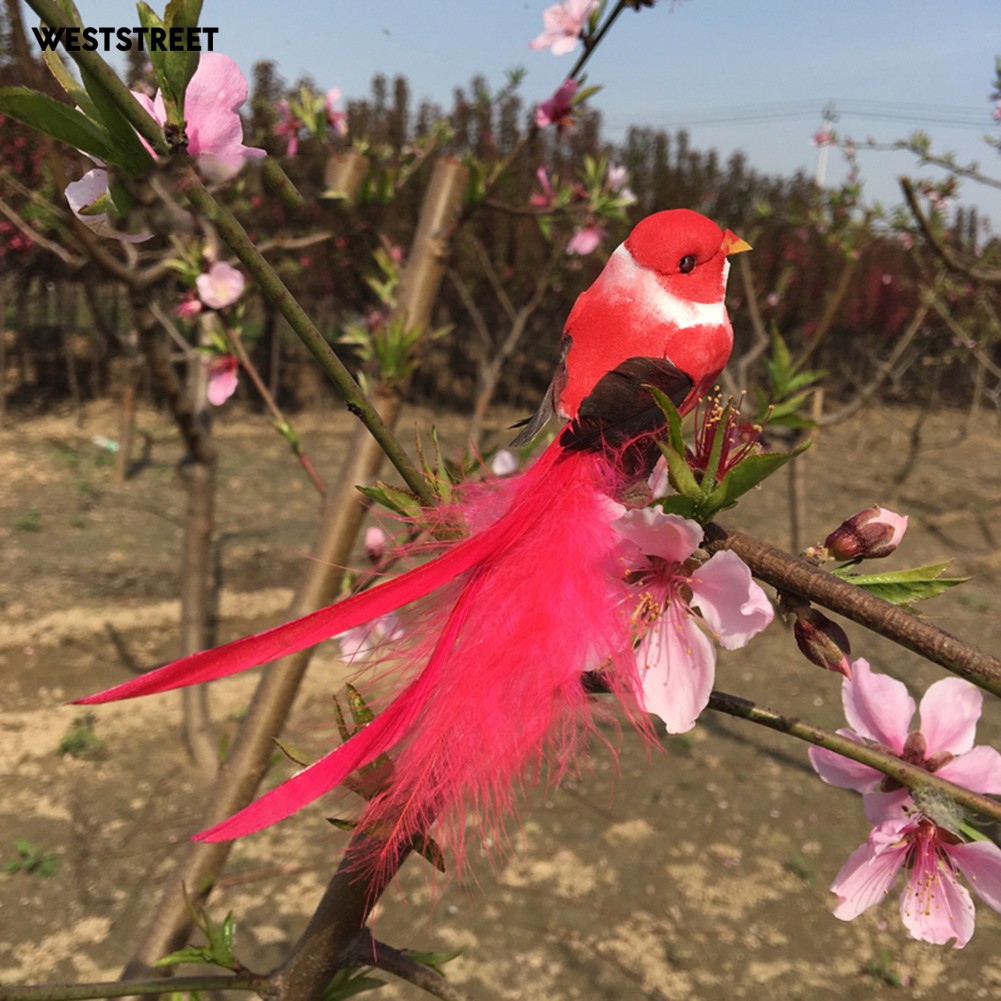 Mô hình chim giả trang trí xinh xắn bắt mắt