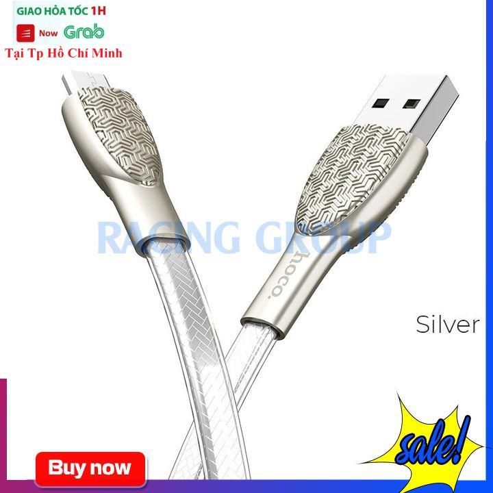 [ Dài 1.2M ] Cáp Sạc Nhanh Hoco U52 - Cổng Micro Usb - Dây Cáp Chắc Chắn