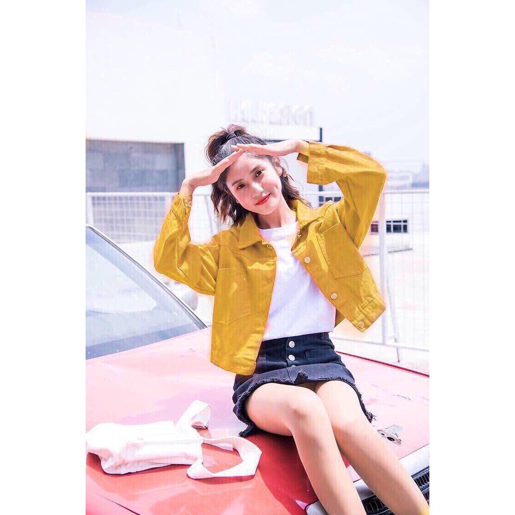 ÁO JEAN NỮ NÚT SAU SÀNH ĐIỆU HOTTREND🥰?🥰🥰🥰 | BigBuy360 - bigbuy360.vn