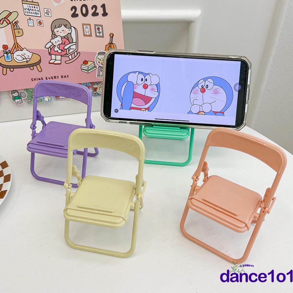 Giá đỡ điện thoại màu trơn thiết kế có thể gấp gọn tiện dụng