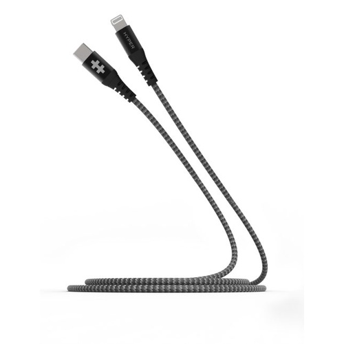 Cáp chuyển Usb Type C to Lightning 18W Hyper.Drive MFI I.PHONE/I.PAD ( 3 size )