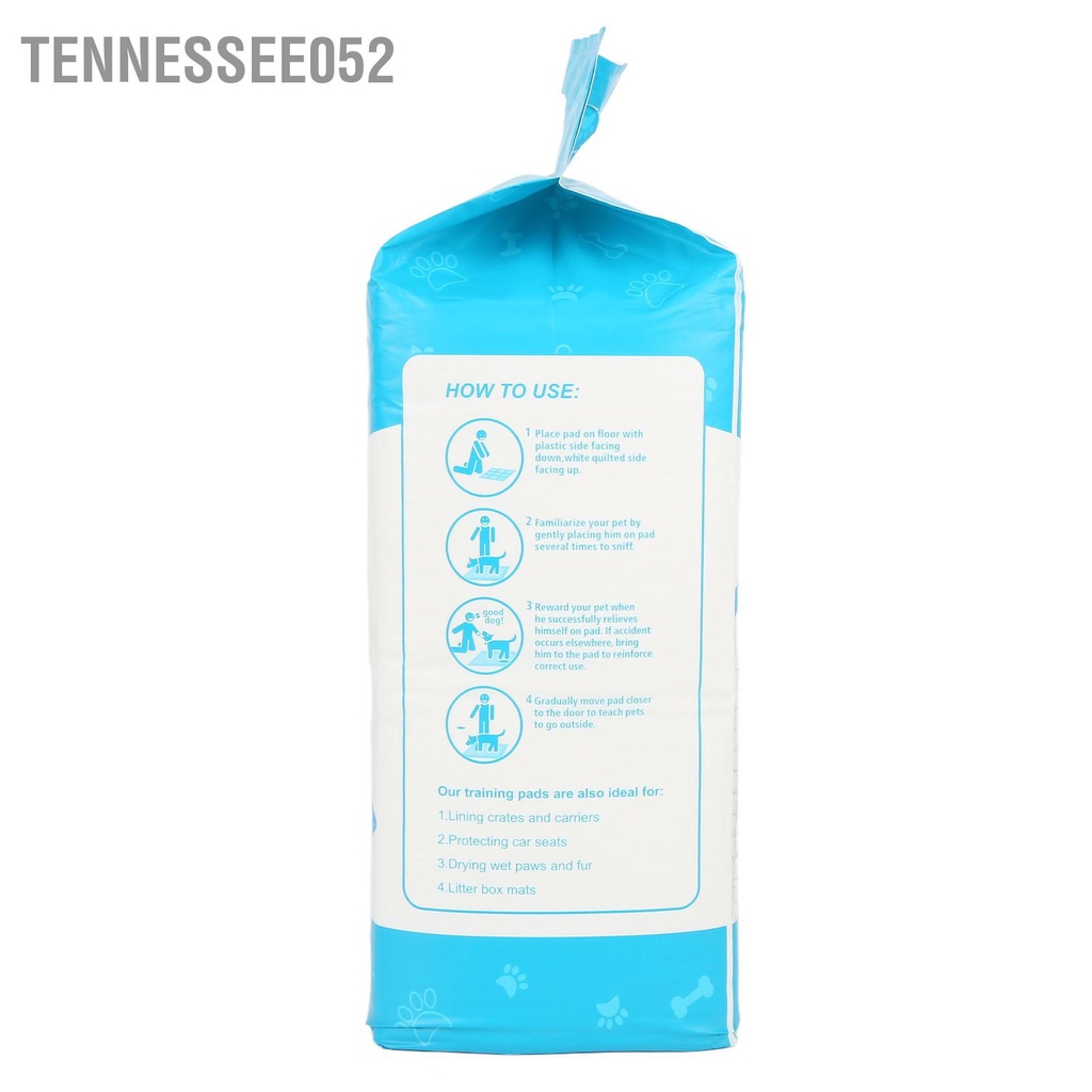 Tennessee052 Tấm lót thay đổi vật nuôi dùng một lần thấm hút nhanh Rò rỉ miễn phí tấm cho dành Chó mèo Mèo Thỏ