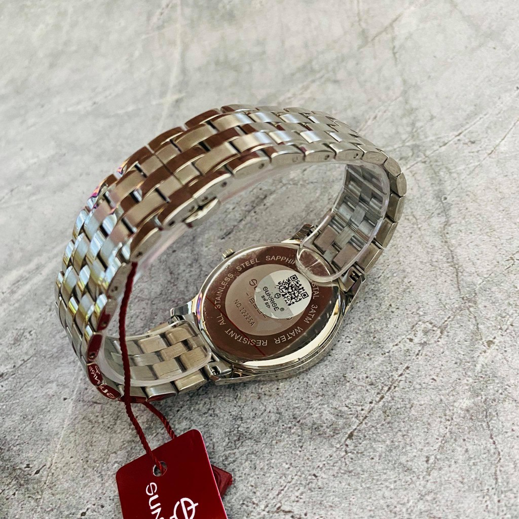 Đồng hồ Sunrise nam chính hãng Nhật Bản M1222.SA.D.D - kính saphire chống trầy - Bảo