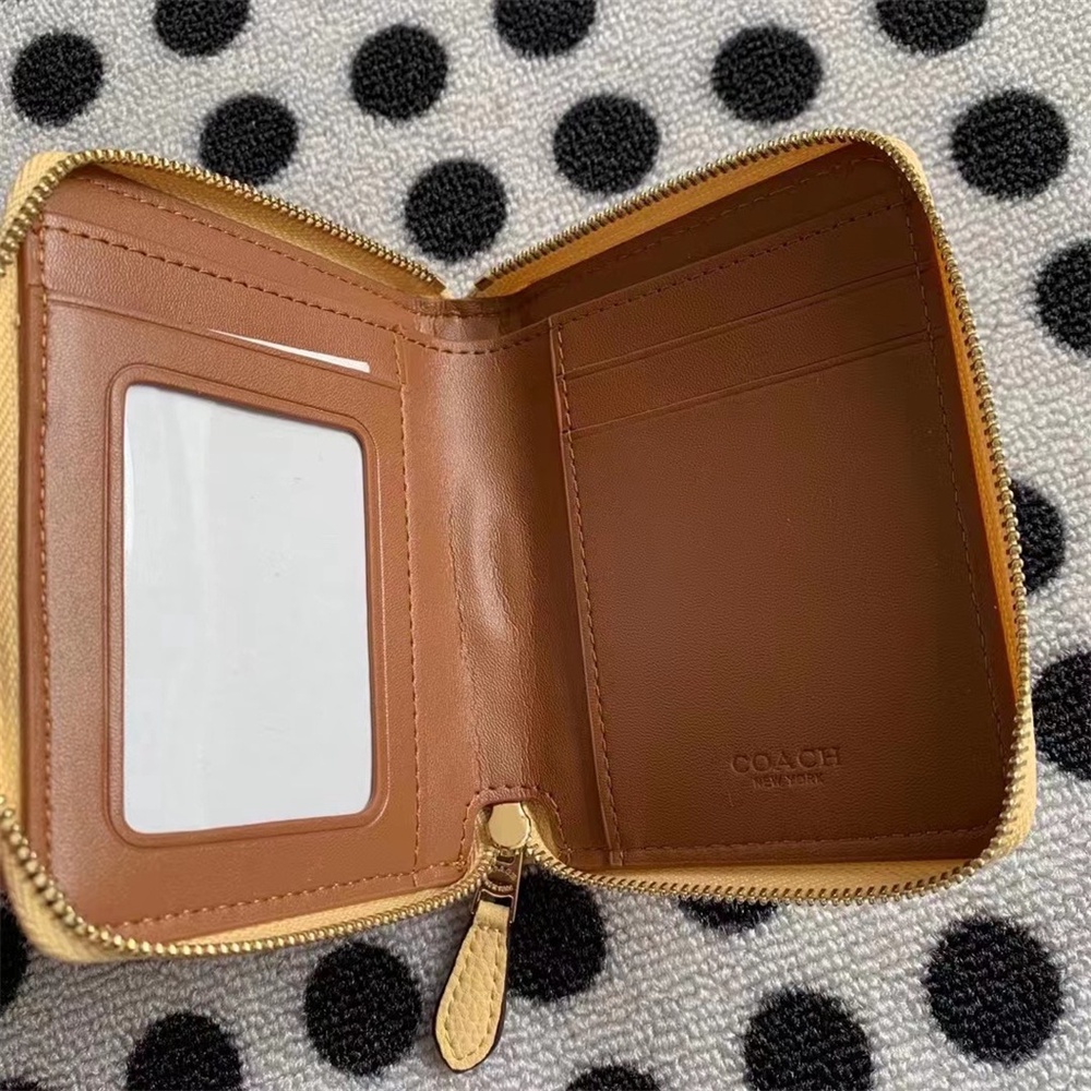 Coach C8323 Lonnie Nhỏ Zip Xung Quanh Ví Nữ Gấp Ví Ngắn 8323