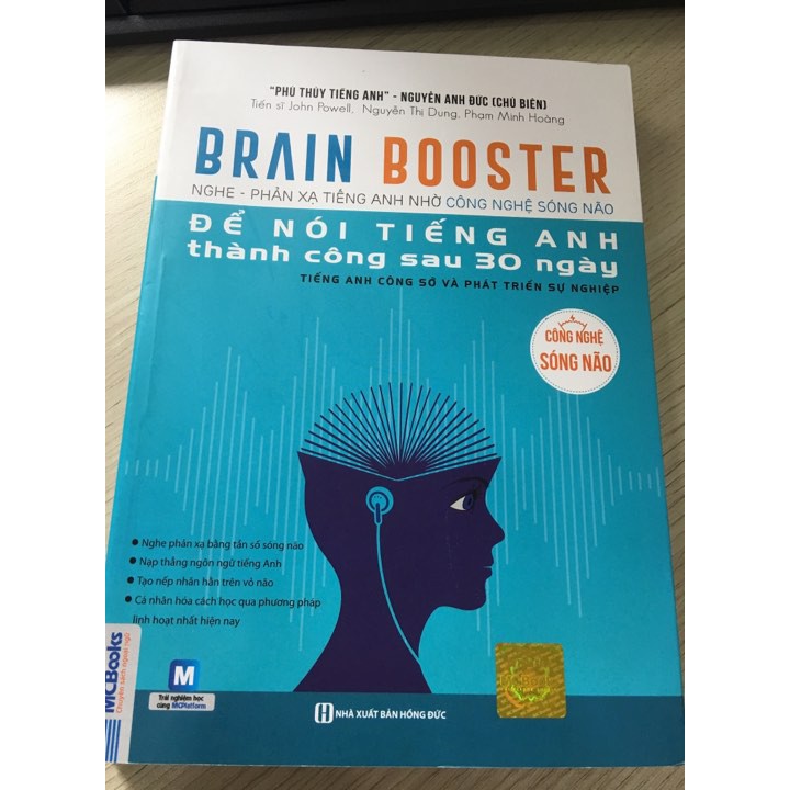 [Tặng] Combo Sách Brain Booster của Nguyễn Anh Đức tặng ngay cuốn Vừa Lười Vừa Bận Vẫn Giỏi Tiếng Anh trị giá 168k