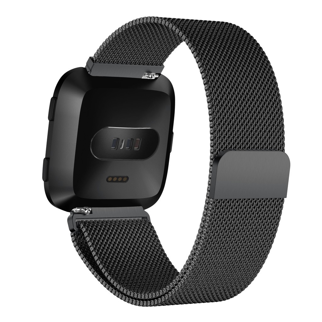 Dây đeo inox Milanese cho đồng hồ thông minh Fitbit versa (Band width:22.5mm)