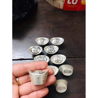 THỎI BẠC MINI PHONG THUỶ