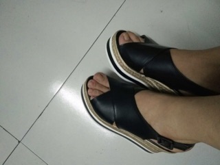 Oder sandal đế xuồng (có ảnh thật sp)