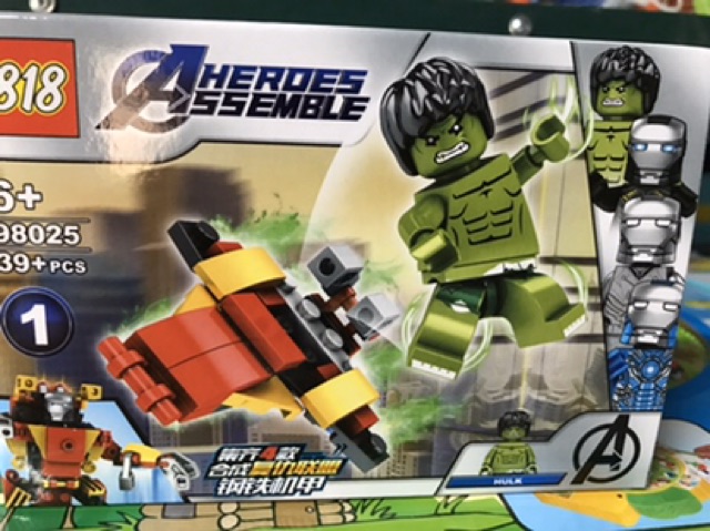 Bộ Gồm 8 Món Lego NiNjago Siêu Nhân Cho Bé