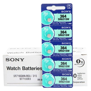 PIN ĐỒNG HỒ ĐEO TAY SONY 621 (VĨ 5 VIÊN)