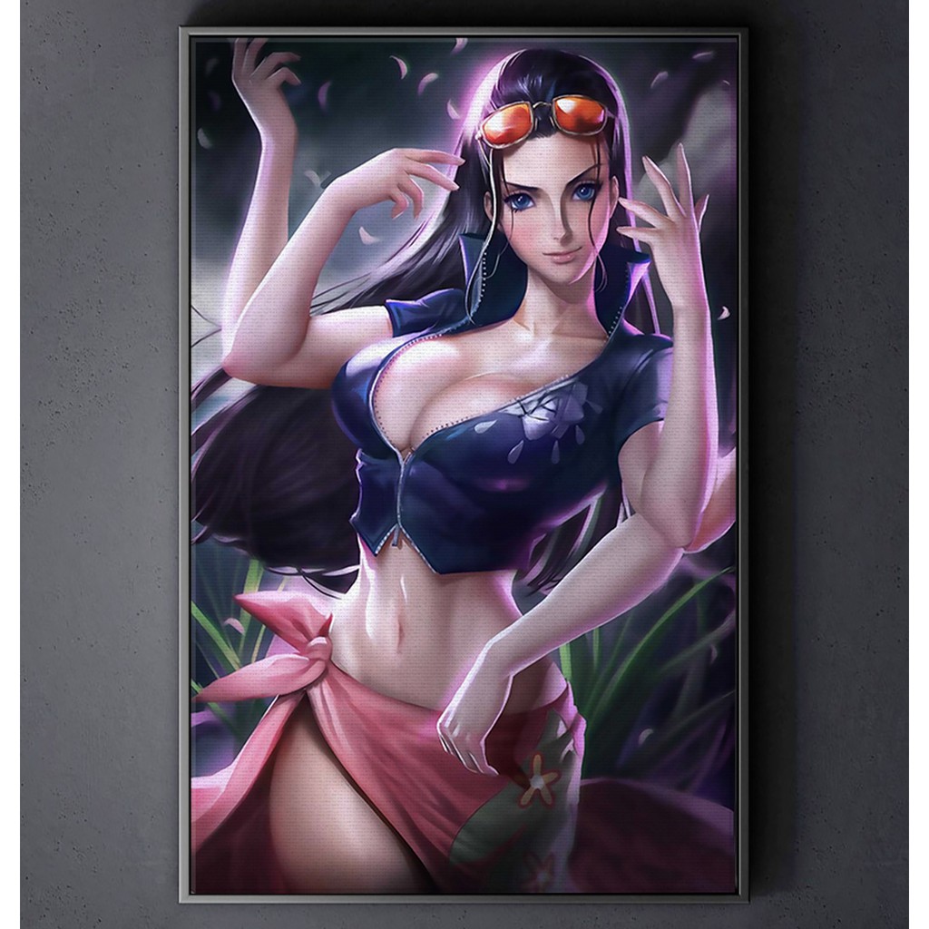 TRANH CANVAS ANIME ONE PIECE Vua Hải Tặc treo tường in theo yêu cầu - Nico Robin