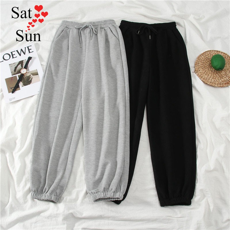 Quần nữ ống rộng bo gấu dáng đứng chất liệu da cá satsun