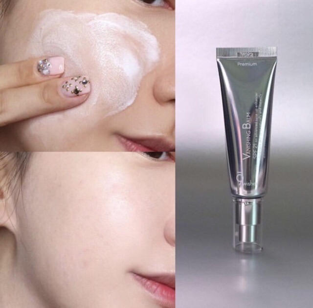 KEM DƯỠNG DA NÂNG TONE CHỐNG NẮNG 9 WISHES VANISHING BALM PREMIUM SPF 21++