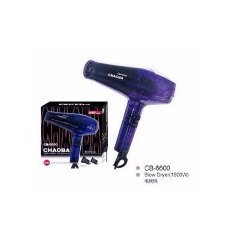 MÁY SẤY TÓC CÔNG SUẤT CAO CHAOBA CB-6600 AN TOÀN KHI SỬ DỤNG