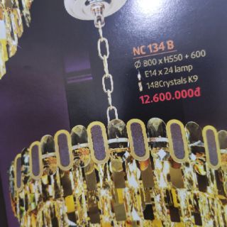Đèn chùm pha lê NC 134B