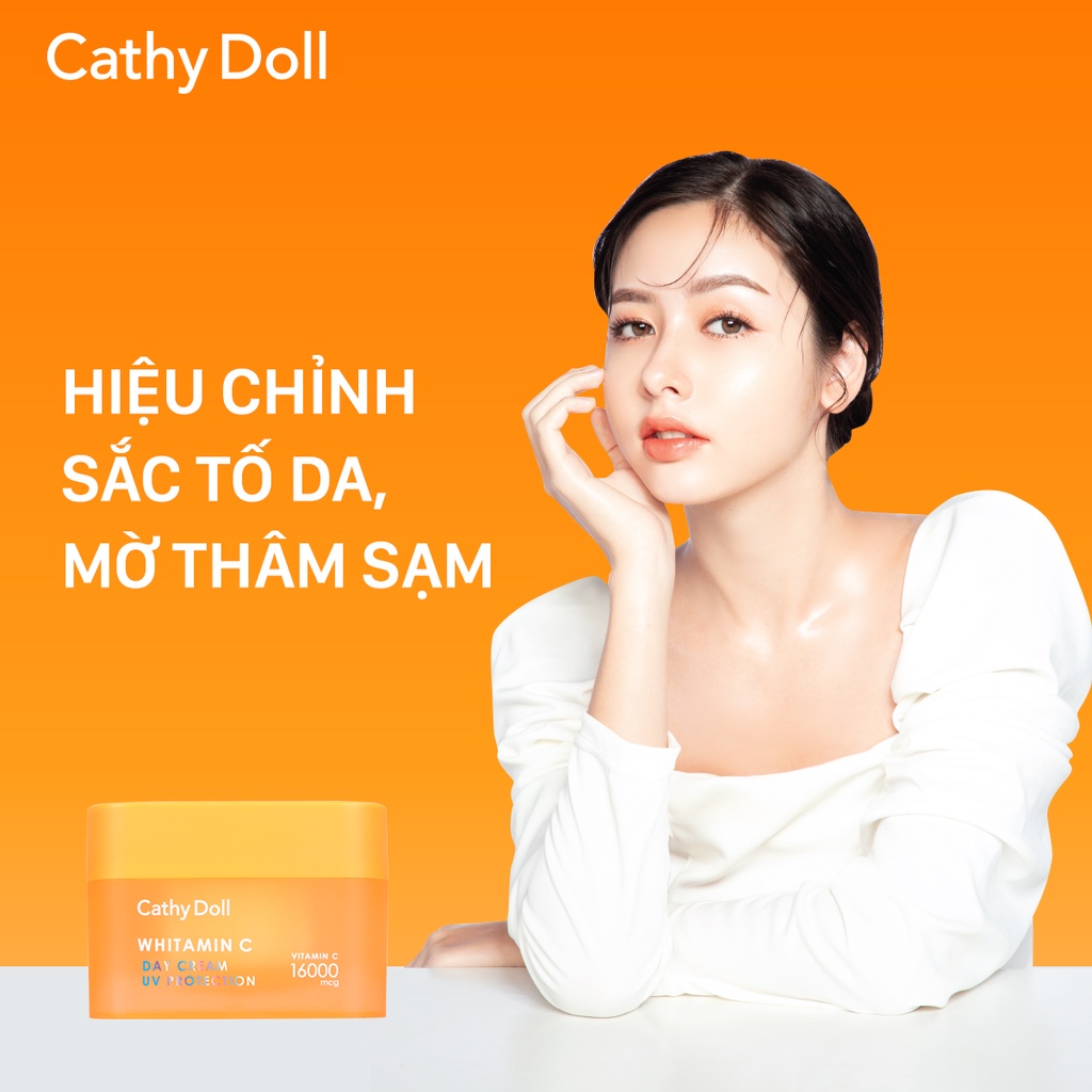 Kem dưỡng trắng da mờ thâm Cathy Doll Whitamin C Day Cream 50ml