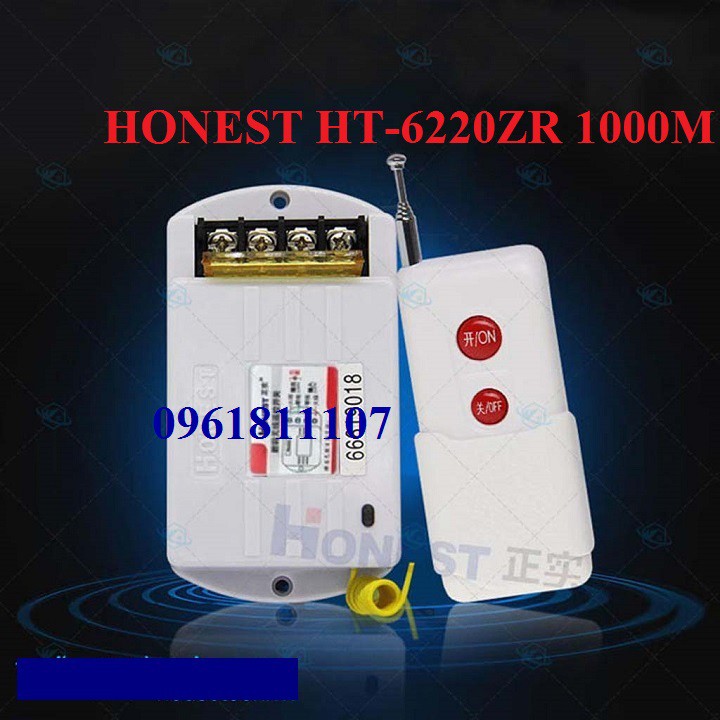 Điều khiển từ xa 2 remote honest 6220 1KM