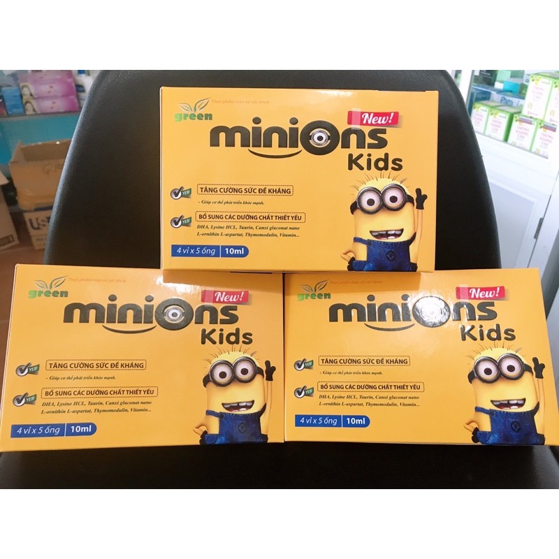 SIRO TĂNG CƯỜNG SỨC ĐỀ KHÁNG  minions Kids