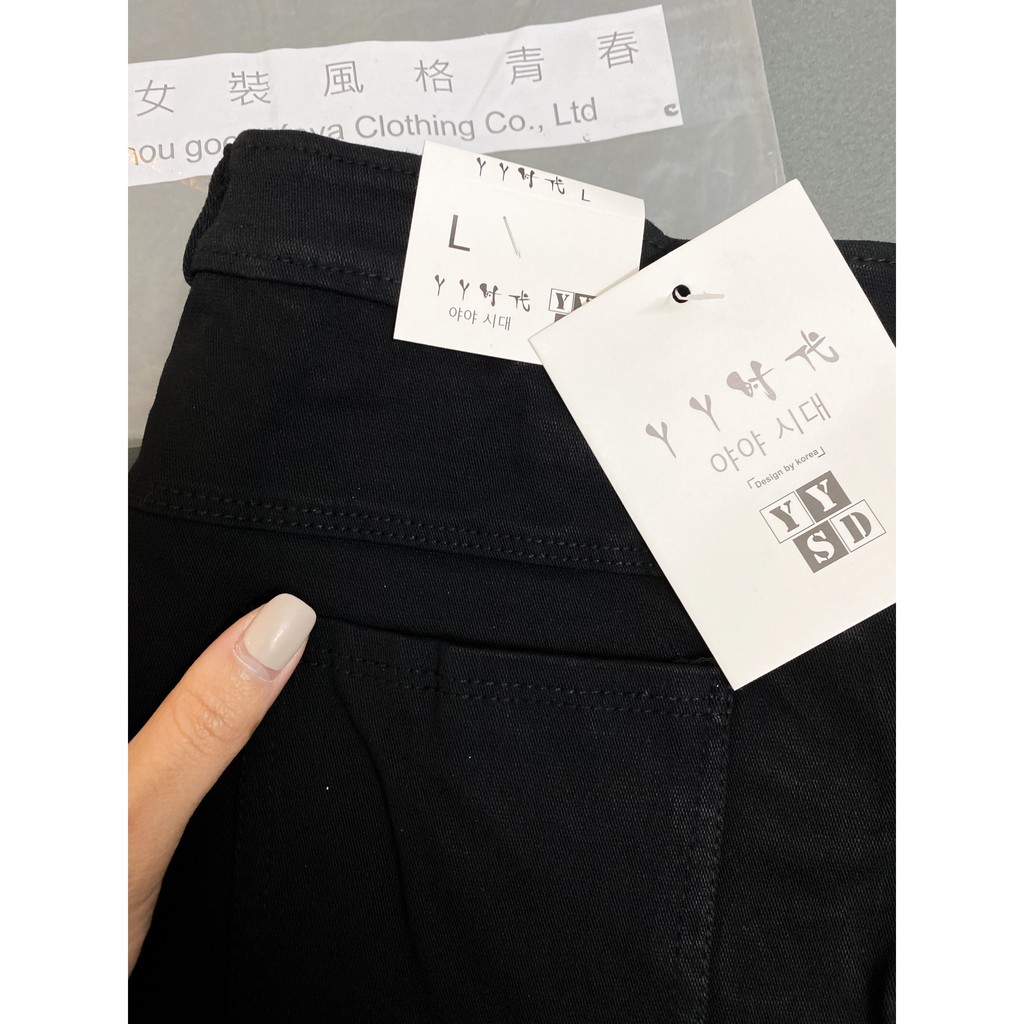 Quần Bò Giấy Siêu Co Giãn 2 Màu Đen Ghi (CÓ ẢNH THẬT) | BigBuy360 - bigbuy360.vn