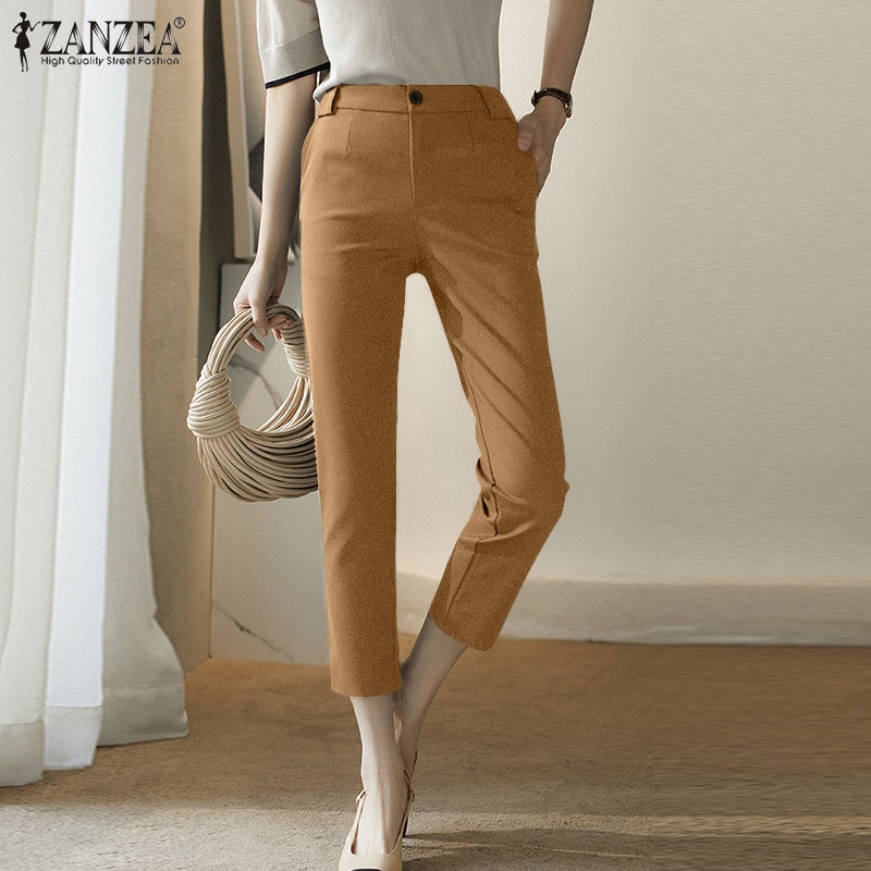 Zanzea Quần ống rộng Thời Trang Nữ Tính