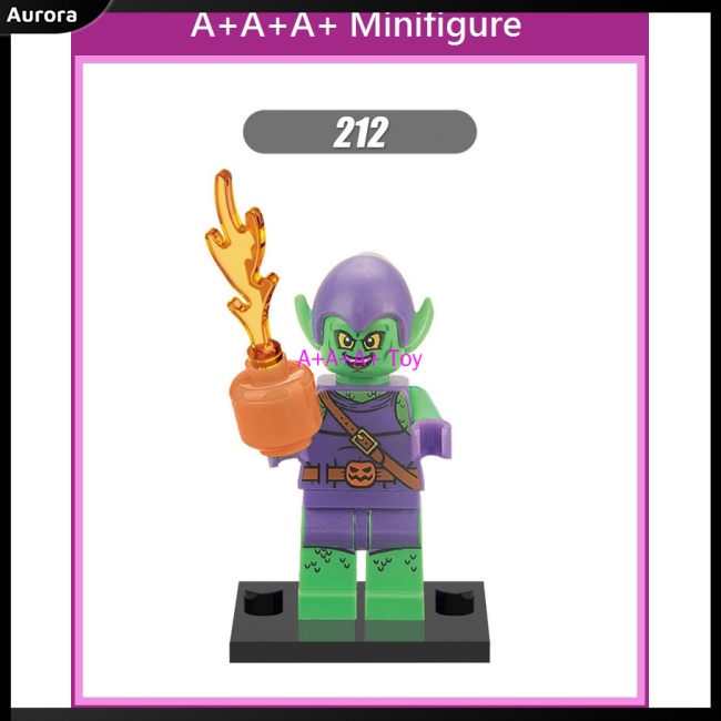 Mô Hình Lego Minifigures X0107 Siêu Anh Hùng Crimson Spider-man Doctor Strange