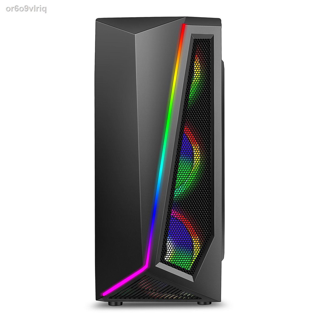 ▦✔Đặt vào Máy tính để bàn EVESKY Tự làm vỏ máy chơi game RGB ATX làm mát bằng nước toàn mặt cho EVESKY