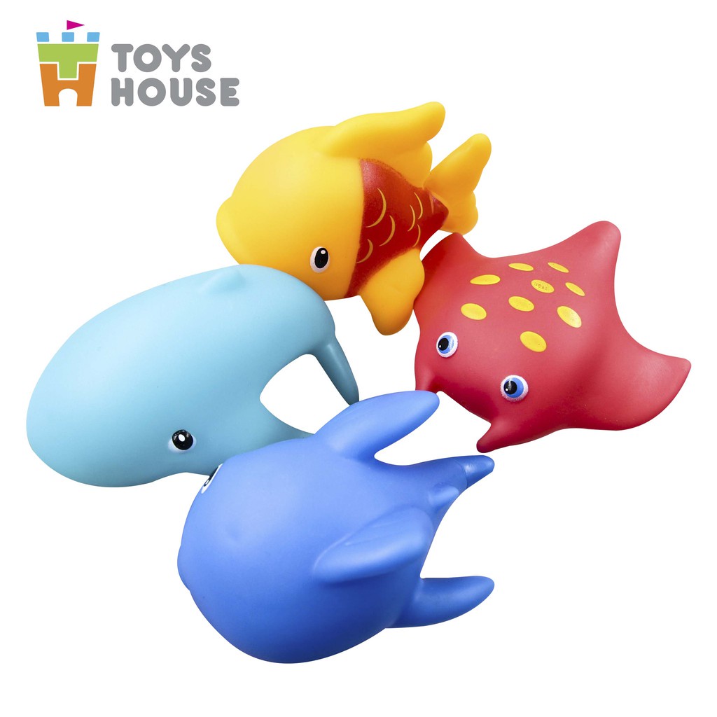 Đồ chơi nhà tắm cho bé-set 2 món (random) sinh vật biển vô cùng dễ thương Toys House, hàng chính hãng