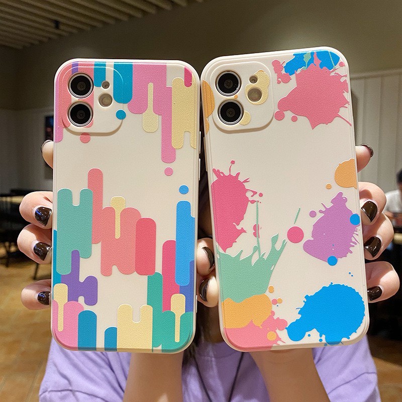 Ốp lưng iphone hình sơn loang 5s/6/6plus/6s/6splus/7/7plus/8/8plus/x/xr/xs/11/12/pro/promax/13/13Promax