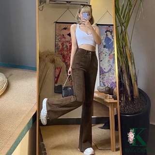 Quần jeans ống loe