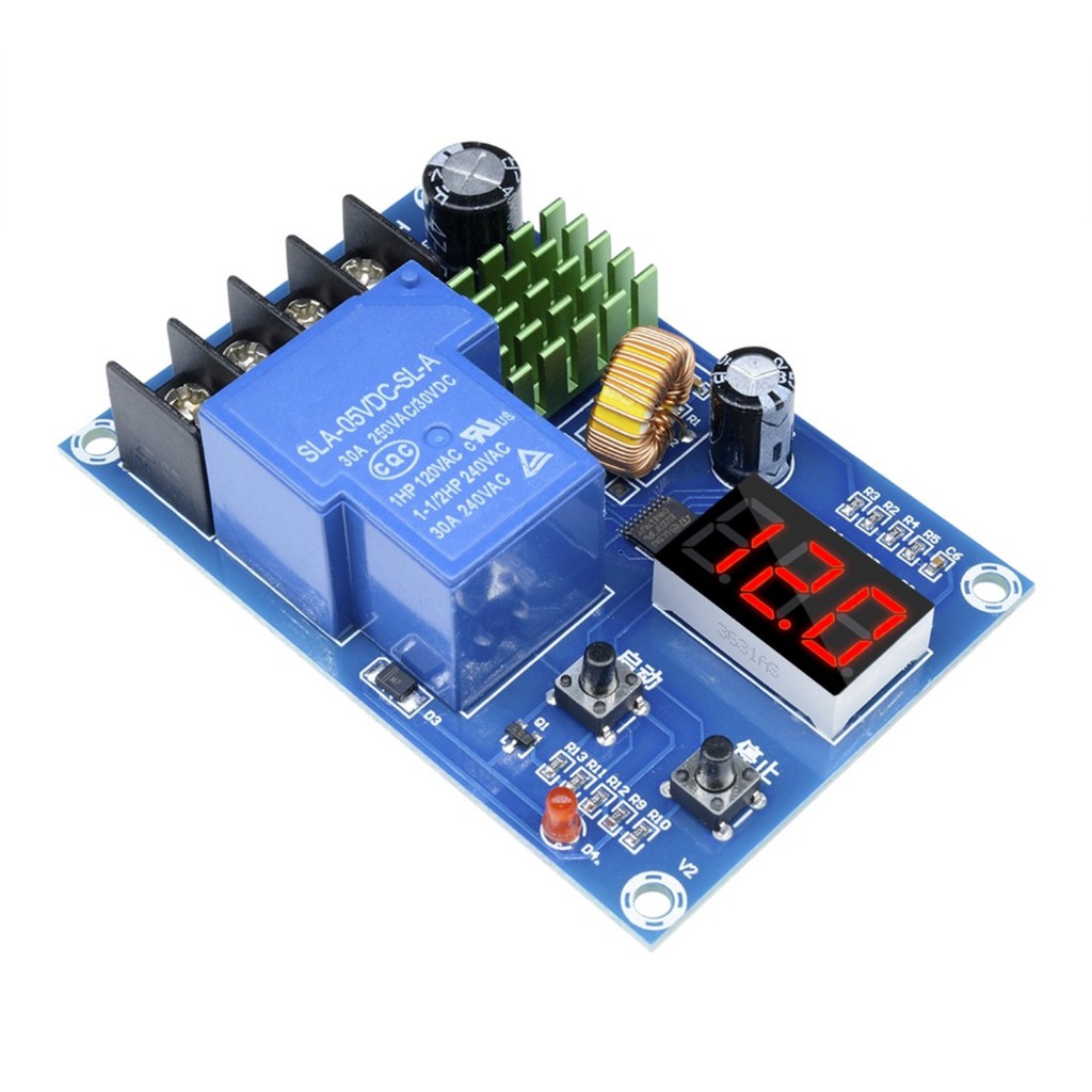 Bộ điều khiển sạc bình ắc quy 12V 24V 48V XH-M604 6-60V