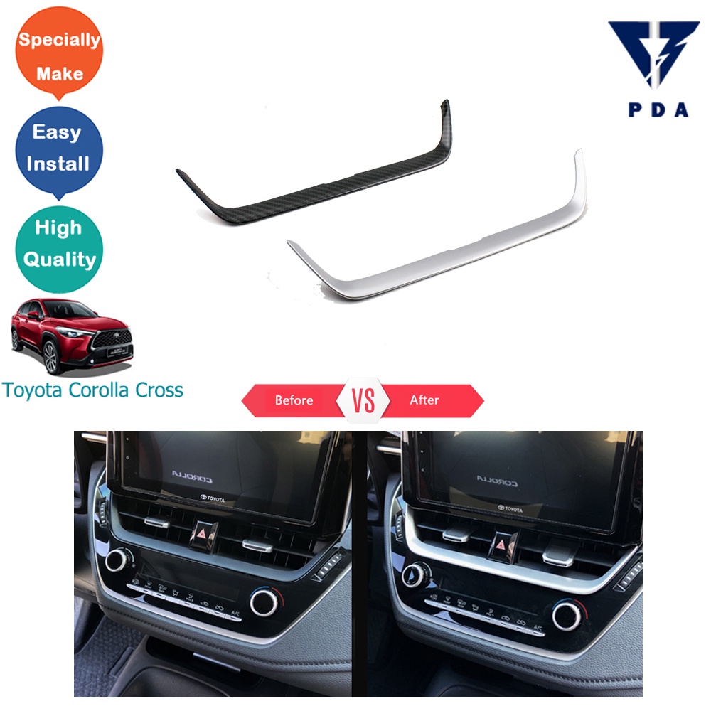 Ốp Viền Lỗ Thông Gió Xe Hơi Toyota Corolla Cross XG10 Tiện Dụng
