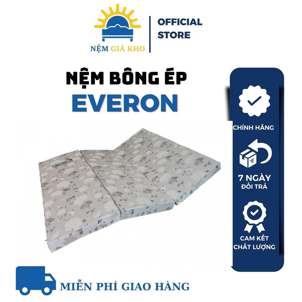 Nệm Bông Ép Everon Padding không Nóng Ẩm - Bảo Hành 5 Năm
