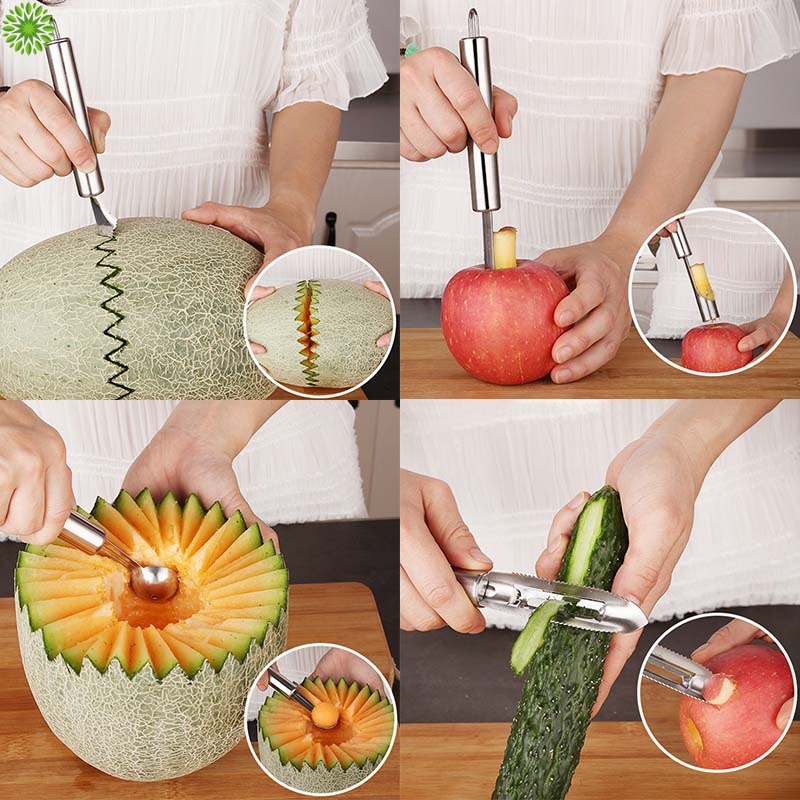 Dao Gọt Vỏ Trái Cây Bằng Thép Không Gỉ CR1