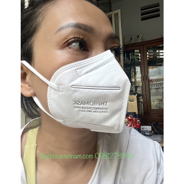 Khẩu trang kháng khuẩn có van 1 hộp 20 cái TH promask | TH promask | KN95 | TH promask hàng chuẩn công ty | dễ thở