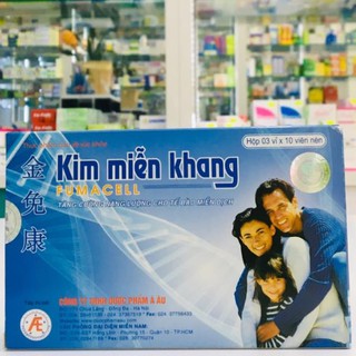 Kim Miễn Khang (Tăng cường năng lượng cho tế bào miễn dịch)-Nhà thuốc Amipharma - FREESHIP 99k