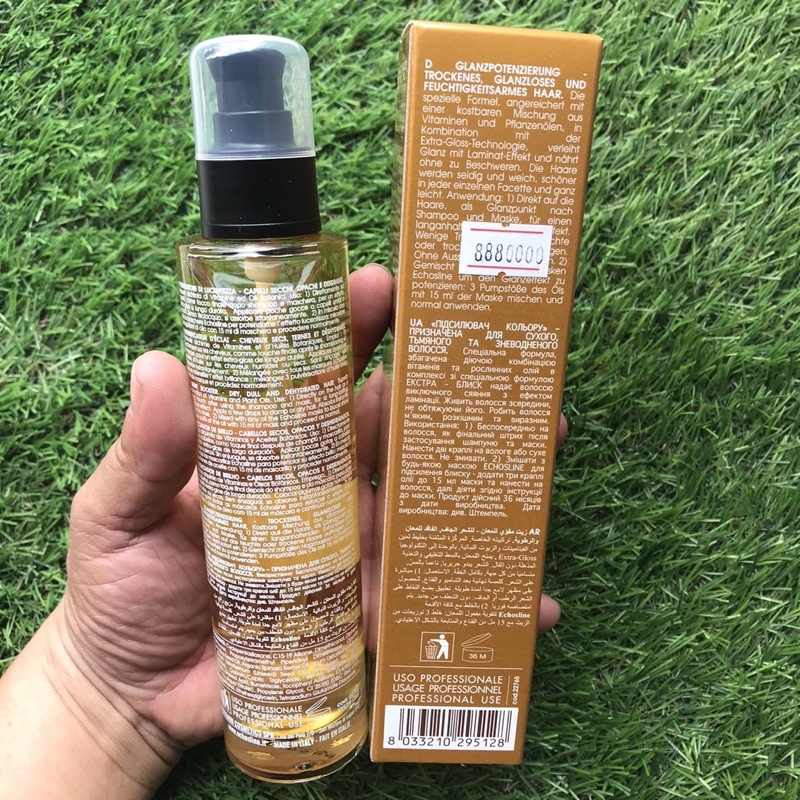 (Chính hãng Ý) Tinh dầu dưỡng tóc Echosline Luxury Oil 100ml