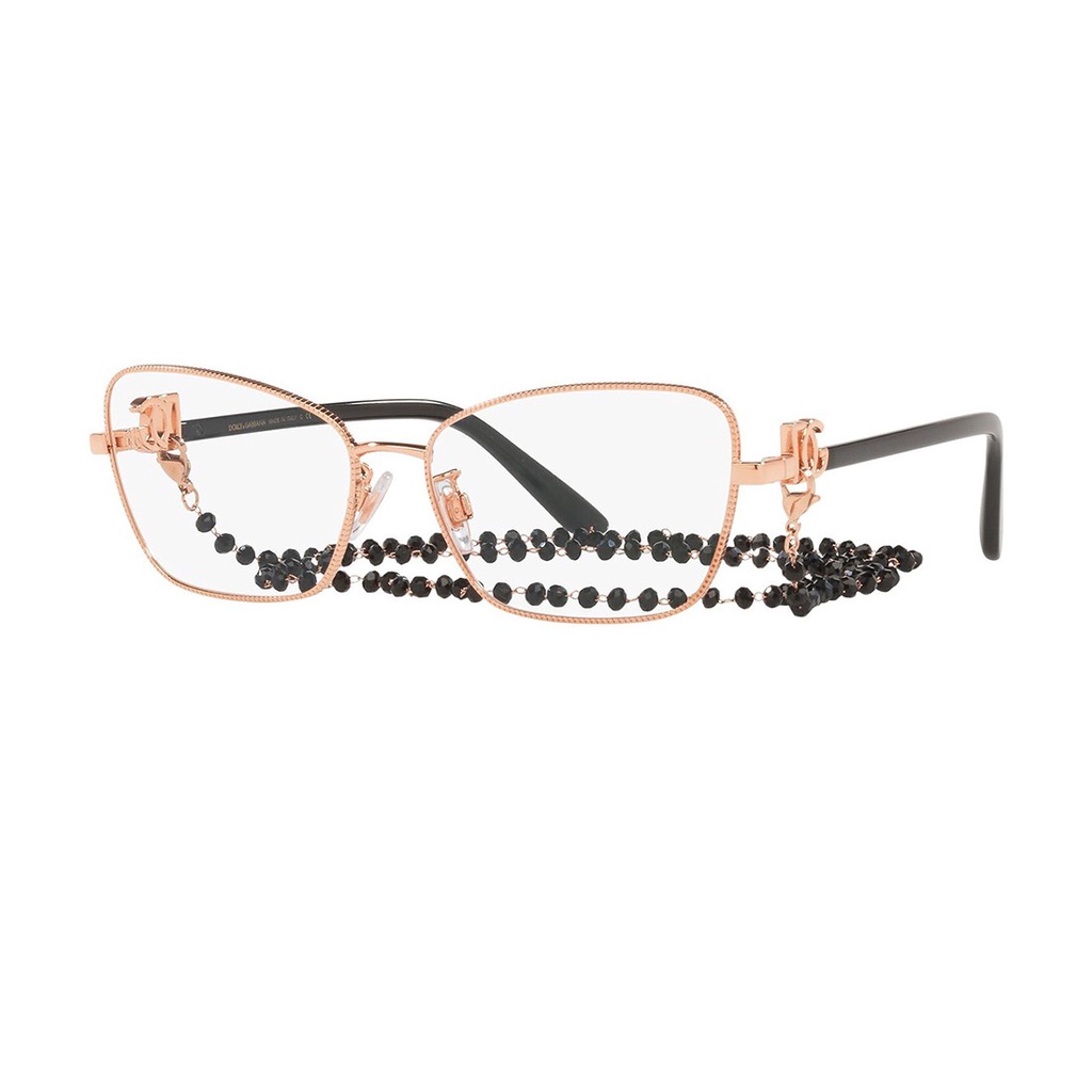 Gọng kính chính hãng Dolce &amp; Gabbana DG1338 1298 (54-15-140) màu sắc thời trang