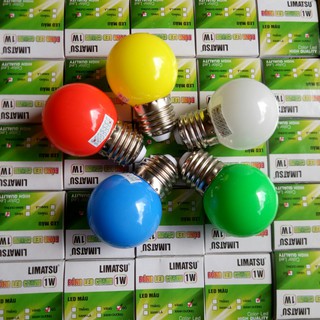 BÓNG LED CHANH 1W E27