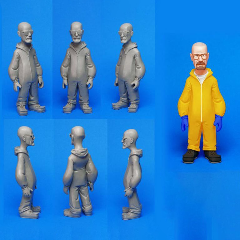 Mô Hình  Breaking Bad Bằng Chất Liệu Nhựa Resin - Cao 10 cm