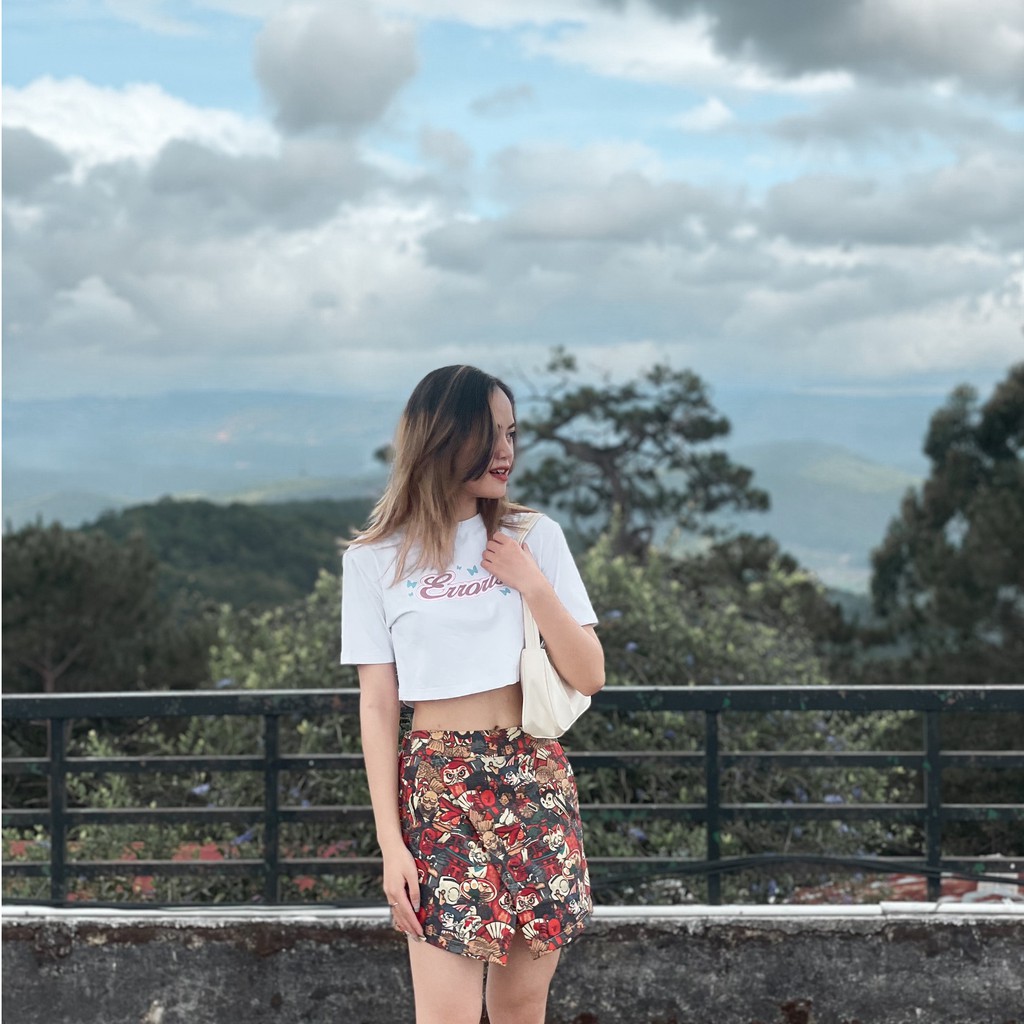 [sờ KÓT] - skort - quần váy hoạ tiết Made by Méow | BigBuy360 - bigbuy360.vn