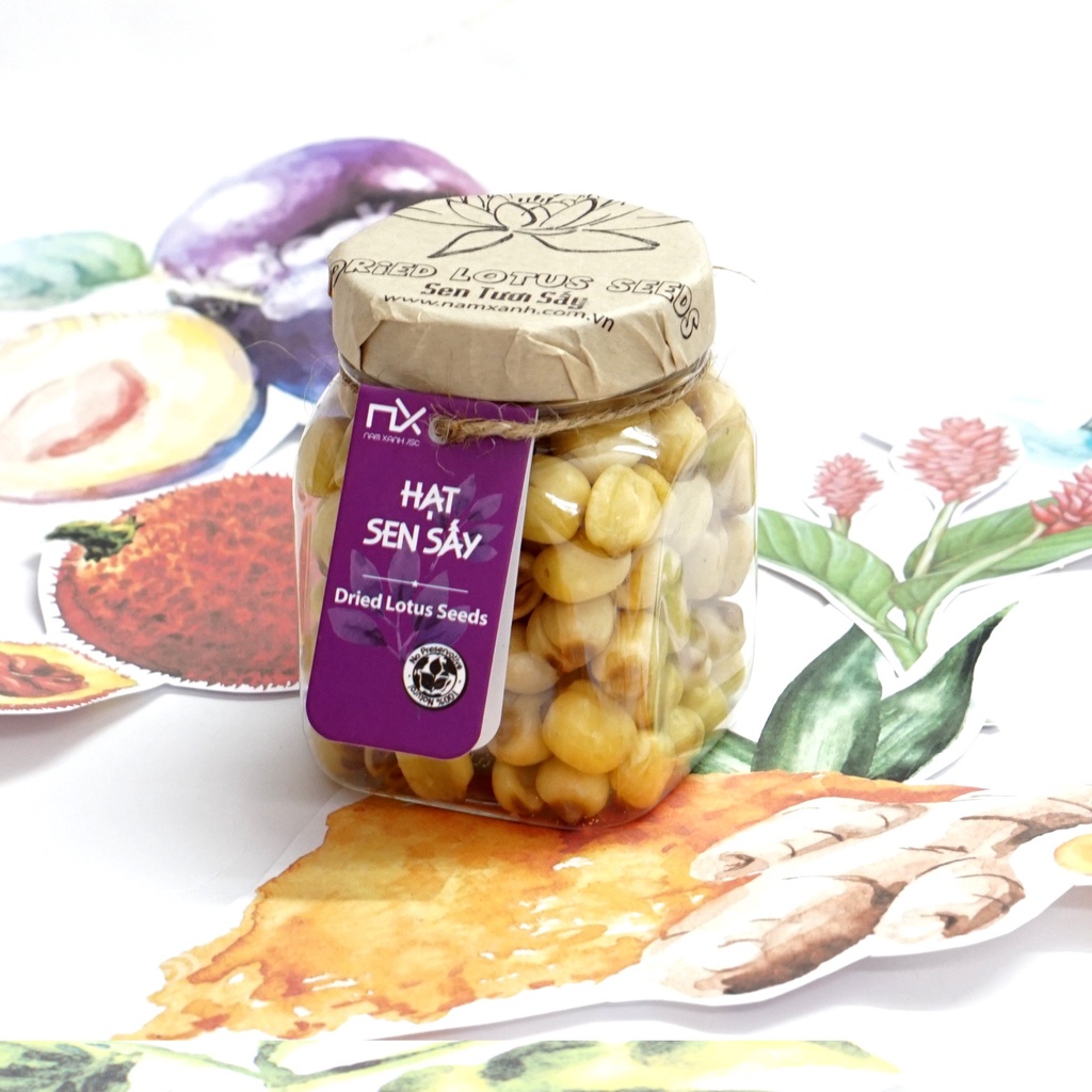 Hạt sen sấy Nam Xanh 100gr
